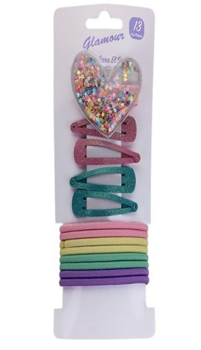 Imagen de ACCESORIOS PARA CABELLO GLAMOUR 13 UND